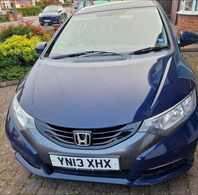 Lovely Blue,Honda, CIVIC,  £0 Road Tax,Hatchback, 2013, Manual, 1597 (cc), 5 doors, Quick sale