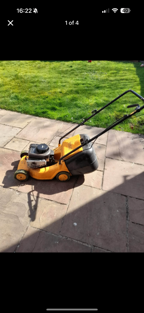 McCulloch Classic 35 Petrol Lawnmower – Fair Condition