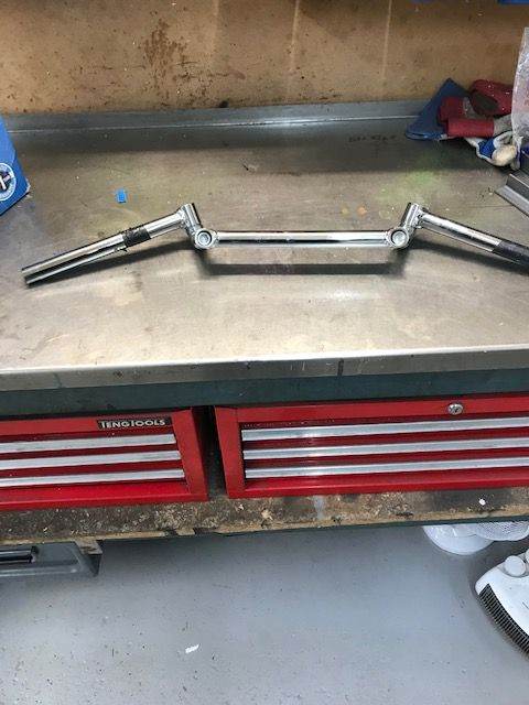 ADJUSTABLE Motorbike Handlebars