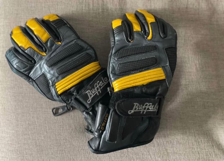 Racer Buffalo Motorcycle Gloves - XXS