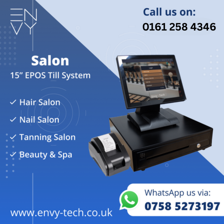 Professional EPOS System for Salons – Hair & Beauty, Nail & Barber Shop Cash Register