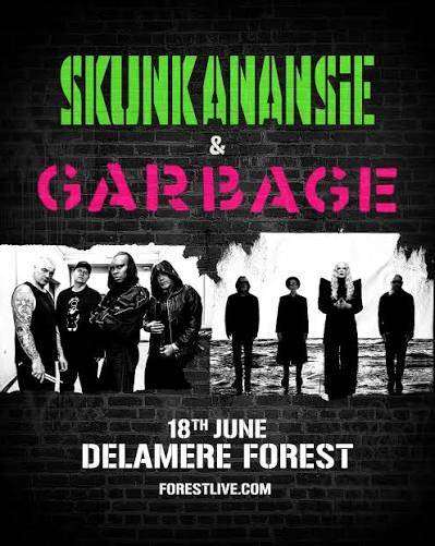 Skunk Anansie & Garbage at Delamere Forest x1 ticket