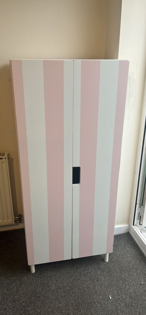 Kids vinyl wrapped wardrobe 