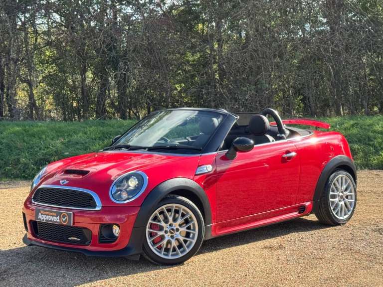 2013 MINI ROADSTER CONVERTIBLE 1.6 JOHN COOPER WORKS, WOW LOW 66,773 MILES !!