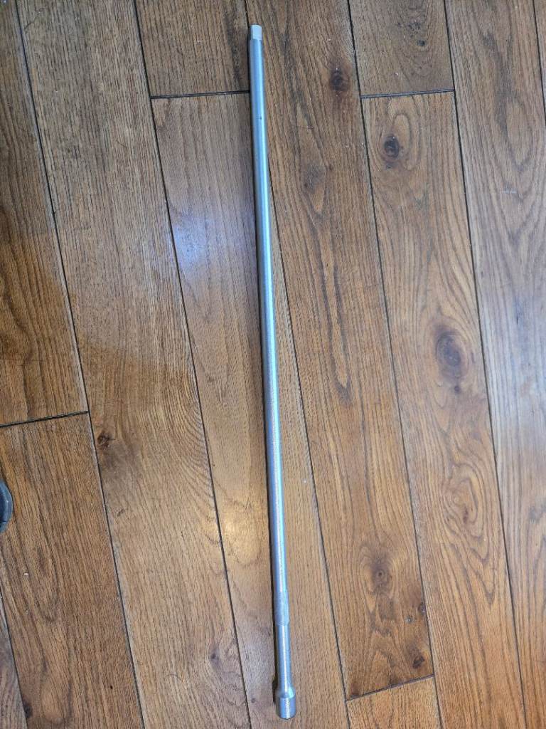 1/2" Drive Breaker Bar 800mm Long — Knurled Grip Heavy Duty