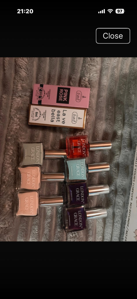 London Grace Nail Polishes – Various Colours, New