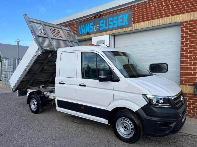 2022 Volkswagen Crafter 2.0 TDI CR35 STARTLINE DOUBLE/ UTILITY CAB TIPPER