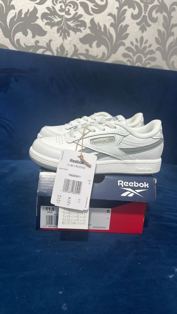 Reebok Club C Revenge Infant Trainers - UK Size 11 / EU 28