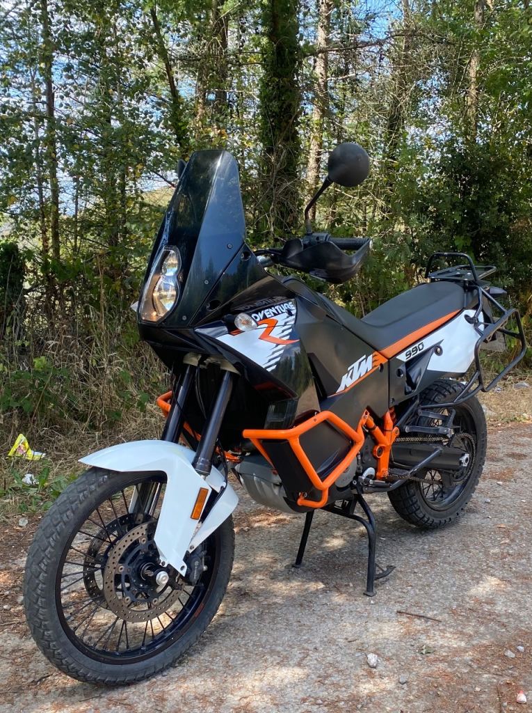 KTM 990 Adventure R 2010 28k 5 keepers full luggage 