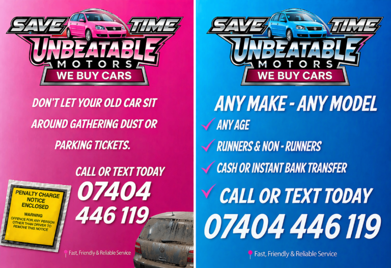 Unbeatable Motors - We Buy Cars, Any Make, Any Model