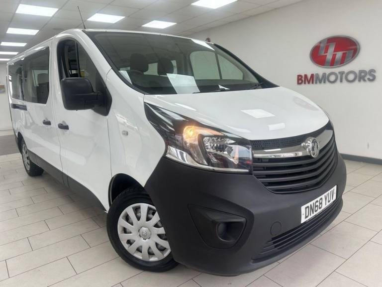 2018 Vauxhall Vivaro 2900 1.6CDTI 120PS H1 Combi 9 Seat MPV DIESEL Manual