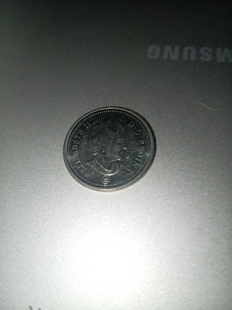 Canadian 25 cent coin  £2 only peterhead 