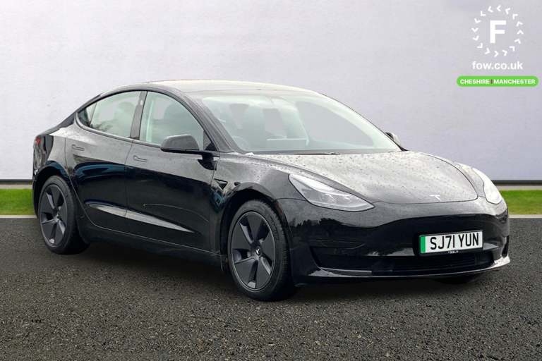 2021 Tesla Model 3 Standard Plus 4dr Auto Saloon ELECTRIC Automatic