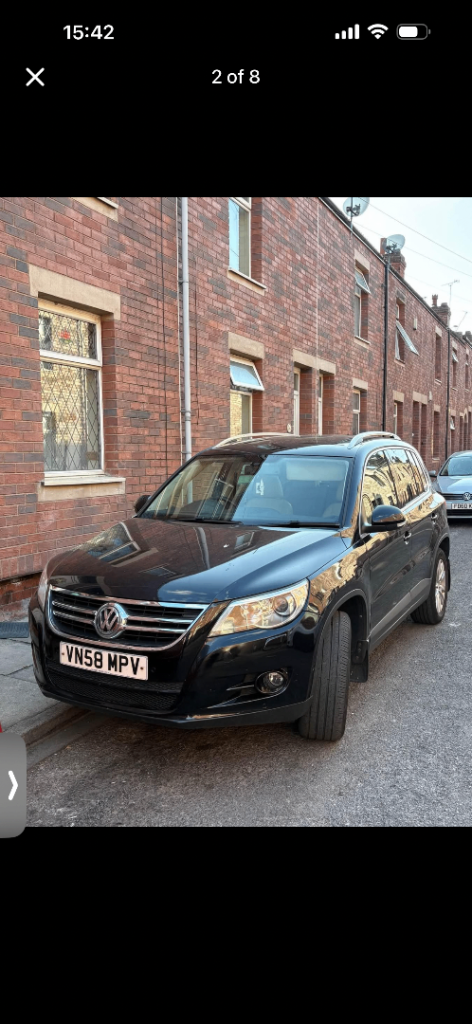 Volkswagen, TIGUAN, Estate, 2008, Other, 1968 (cc), 5 doors