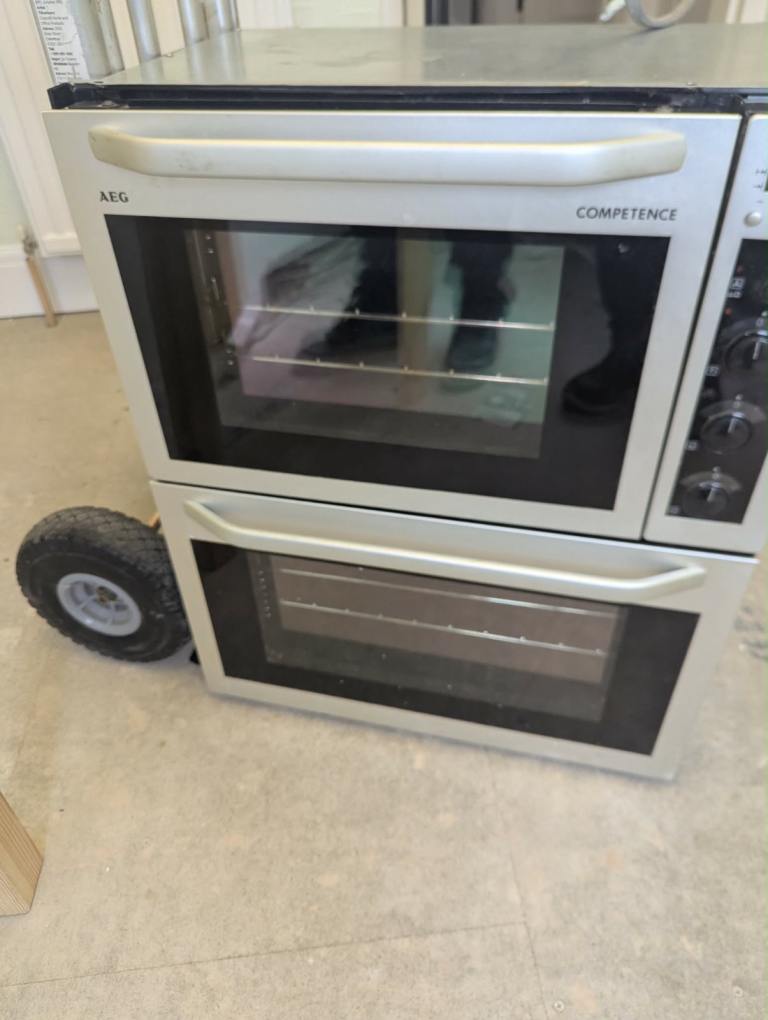 AEG double oven 