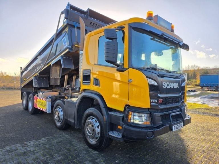 2021 Scania P410 XT 8X4 Tipper 
