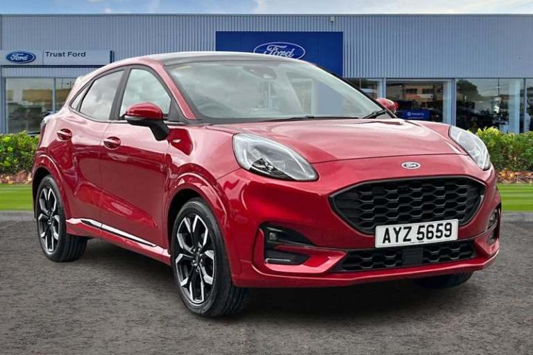 2021 Ford Puma 1.0 EcoBoost ST-Line X 5dr Auto**OPENING PAN ROOF - POWER TAILGATE - SAT NA Hatchb...