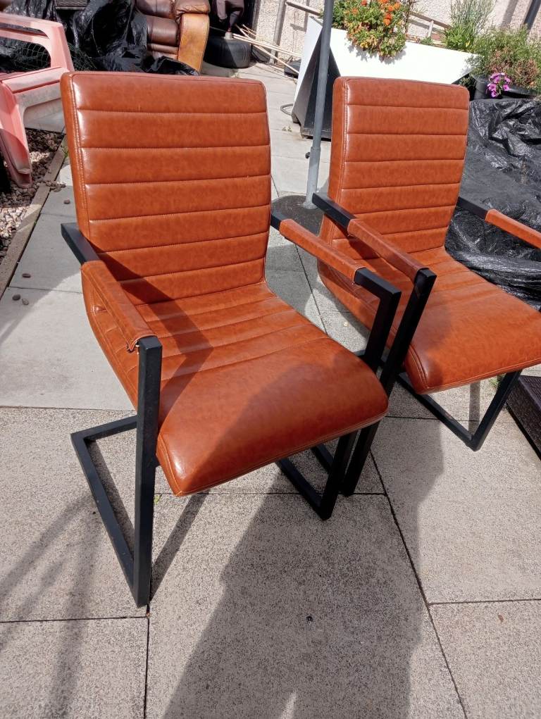 Dining chairs x 2
