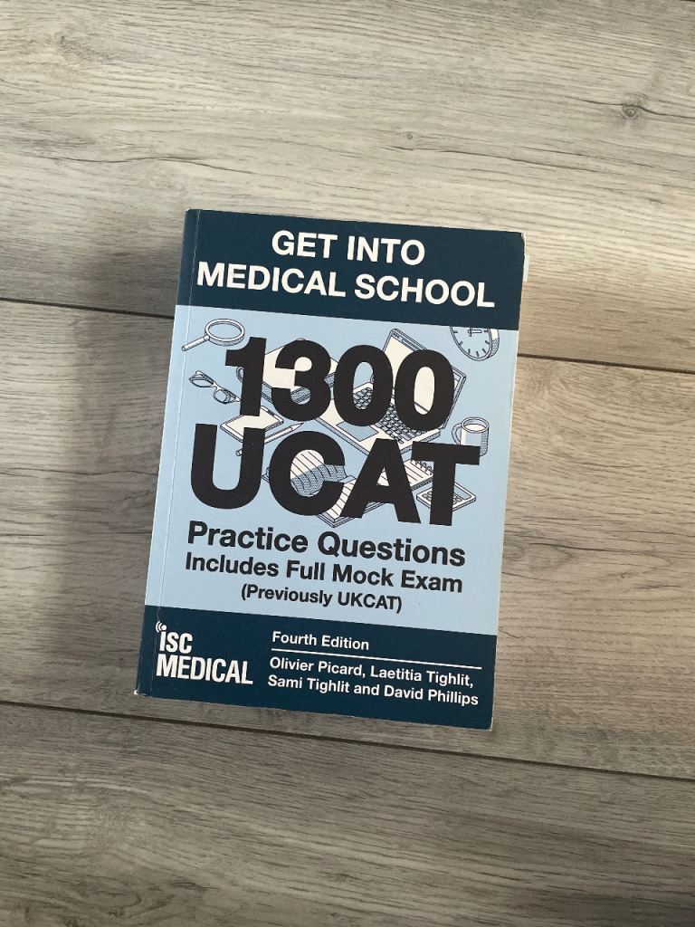 ISC Medical 1300 UCAT Practice Questions Book - Fourth Edition