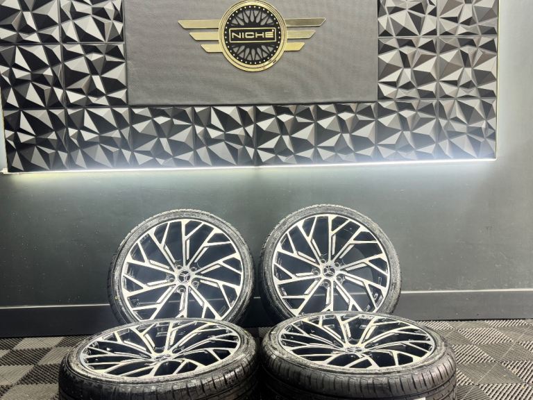 NEW 19” inch mercedes turbine blade alloys wheels 5x112 c a cla class vito a35 a45 amg