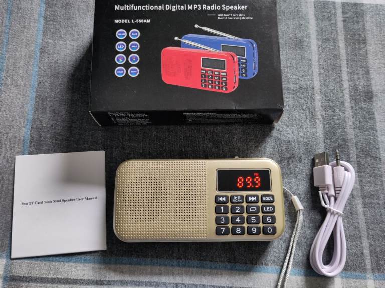 L-558AM pocket multifunction radio mp3 player