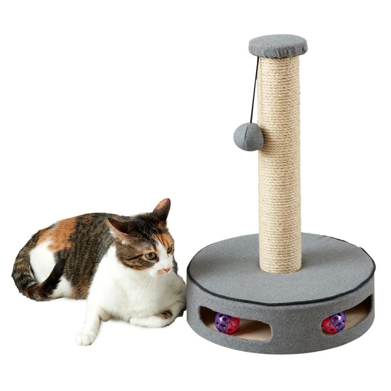 KittyKins Cat Scratching Post with Play Base