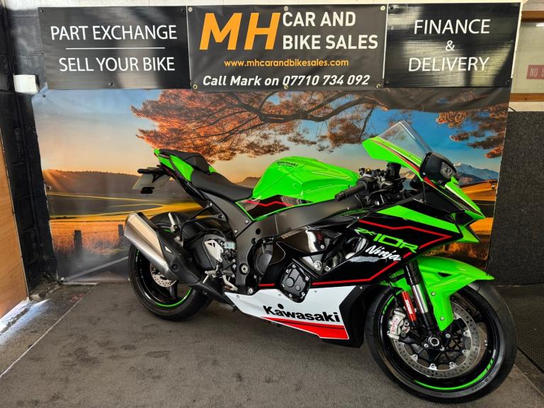 2021 Kawasaki NINJA ZX 10 R ABS KRT  1850 Miles 1 Owner Green  Superbike Petrol Manual