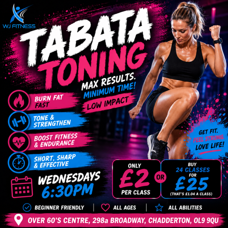 Tabata Toning Classes Oldham
