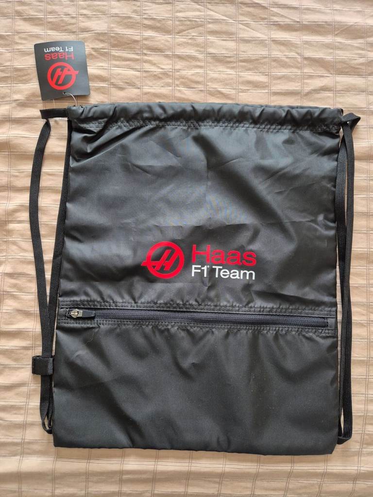 Haas F1 draw-string bag - BNWT
