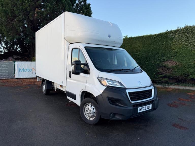 2022 Peugeot Boxer 2.2 BlueHDi Luton 140ps CHASSIS CAB DIESEL Manual