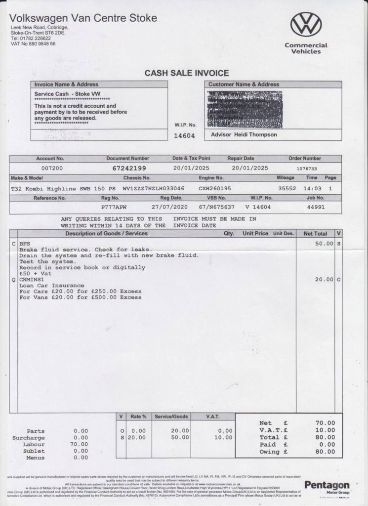 2020 20 VOLKSWAGEN TRANSPORTER 2.0 TDI T32 HIGHLINE KOMBI DOUBLE CAB 5DR DSG SWB