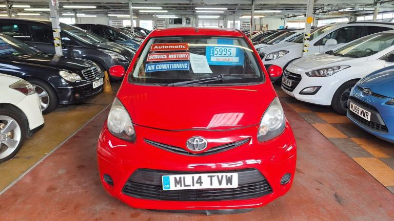 2014 Toyota AYGO 1.0 VVT-i Move MMT Automatic 5-Door From £5,195 + Retail Package HATCHBACK Petro...