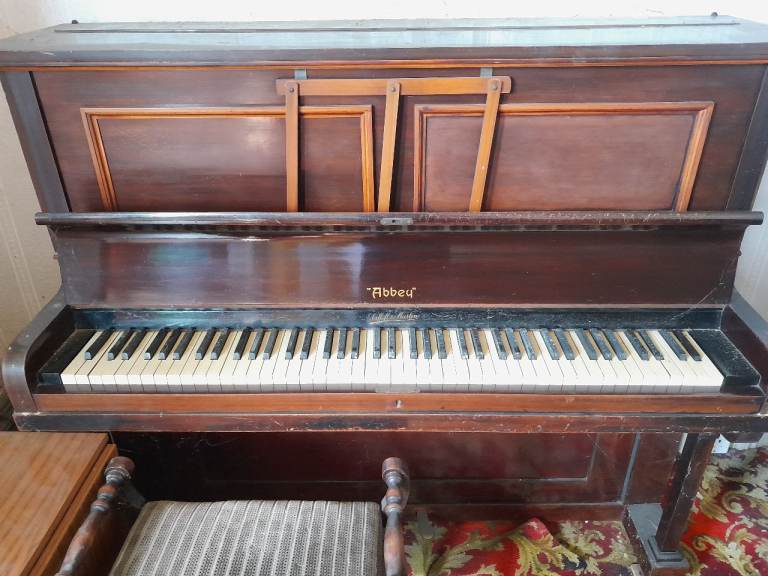 Upright Piano – Abbey (Lafleur & Martin) – £50 / Free if quick collection