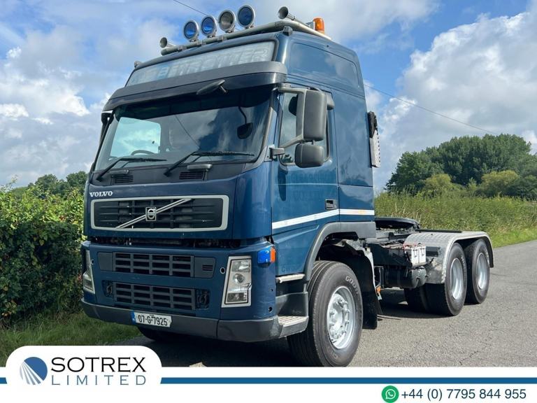 Volvo FM13 480 6 X 4 Globetrotter Double Drive Tractor Unit