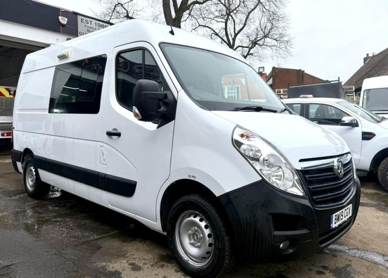 VAUXHALL MOVANO 2.3 CDTi 3500 WELFARE MESS VAN CREW IDEAL CAMPER 2019