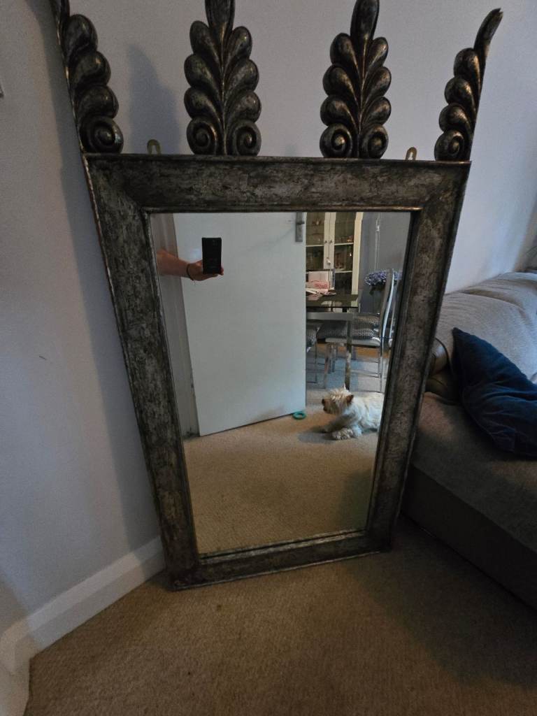 antique mirror.