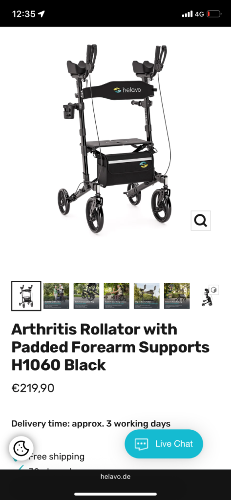 Helavo H1060 Rollator