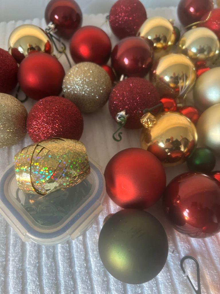 Xmas baubles for tree 