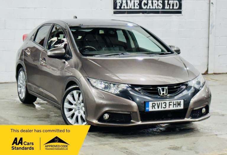 2013 Honda Civic 1.8 i-VTEC EX GT Auto Euro 5 5dr HATCHBACK Petrol Automatic