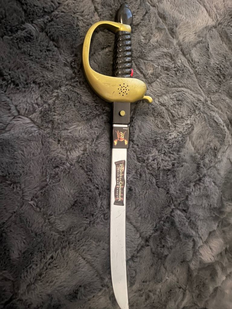 Pirates of the Caribbean plastic sword 