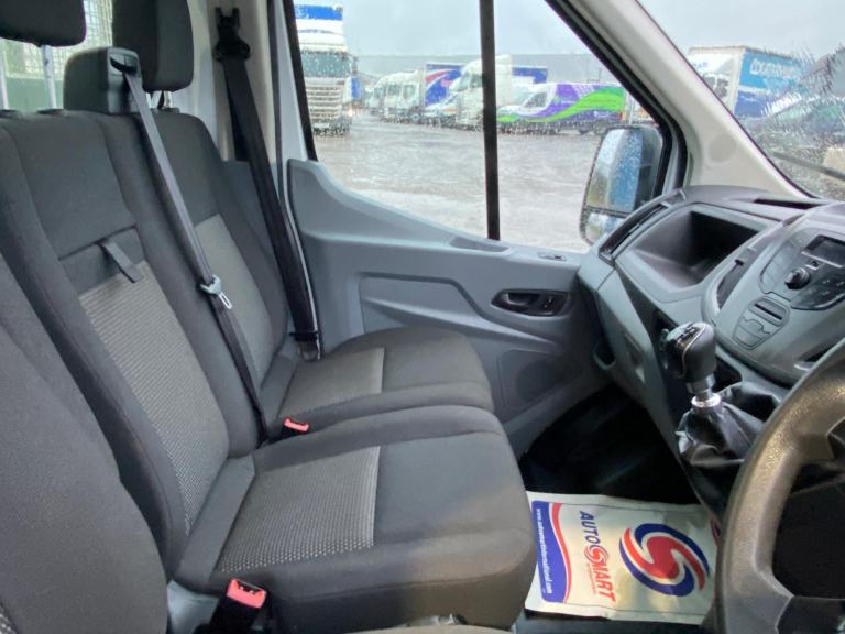 2018/68 FORD TRANSIT T350 2.0 ECOBLUE TDCI CAGED TIPPER WITH ALLOY DROPSIDES