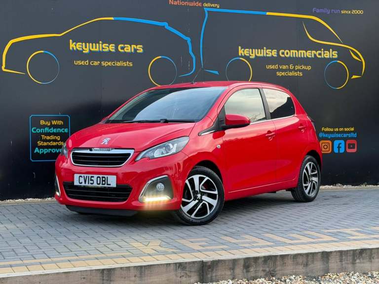 Peugeot 108 1.2 VTi PureTech Allure Euro 5 5dr Petrol Manual