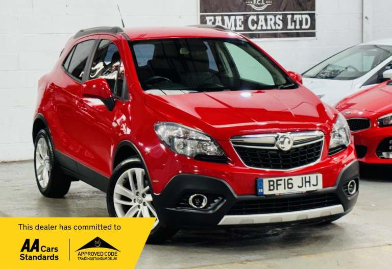 2016 Vauxhall Mokka 1.4i Turbo Exclusiv Auto 2WD Euro 6 5dr HATCHBACK Petrol Automatic