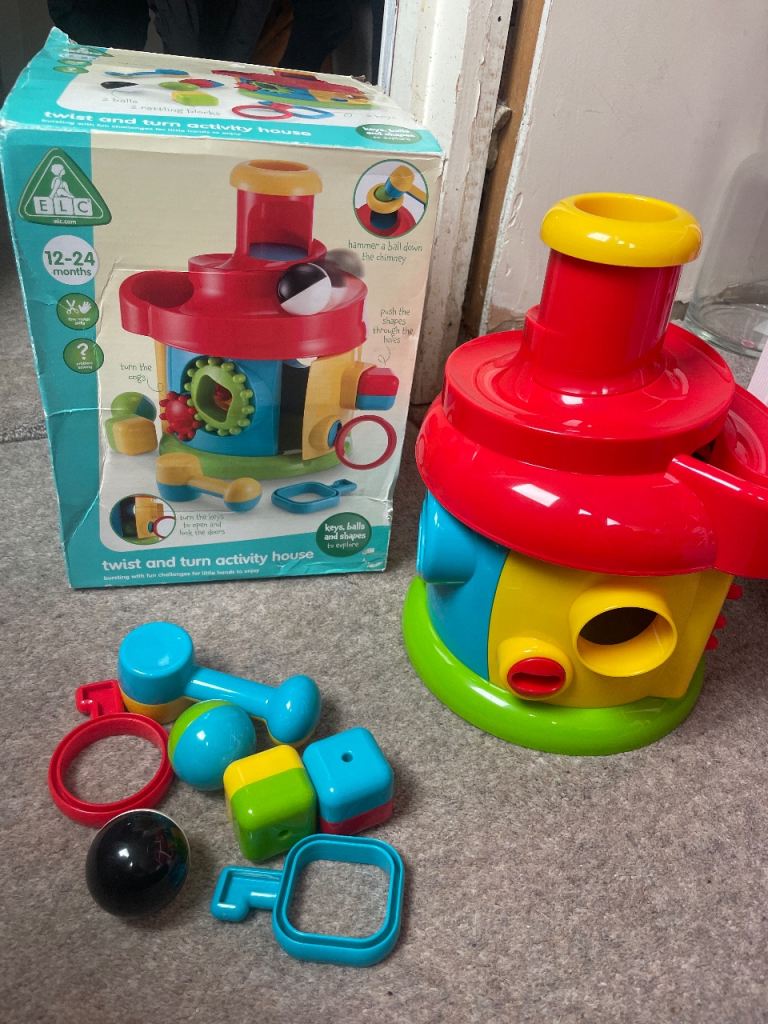 ELC twist and turn activity house
