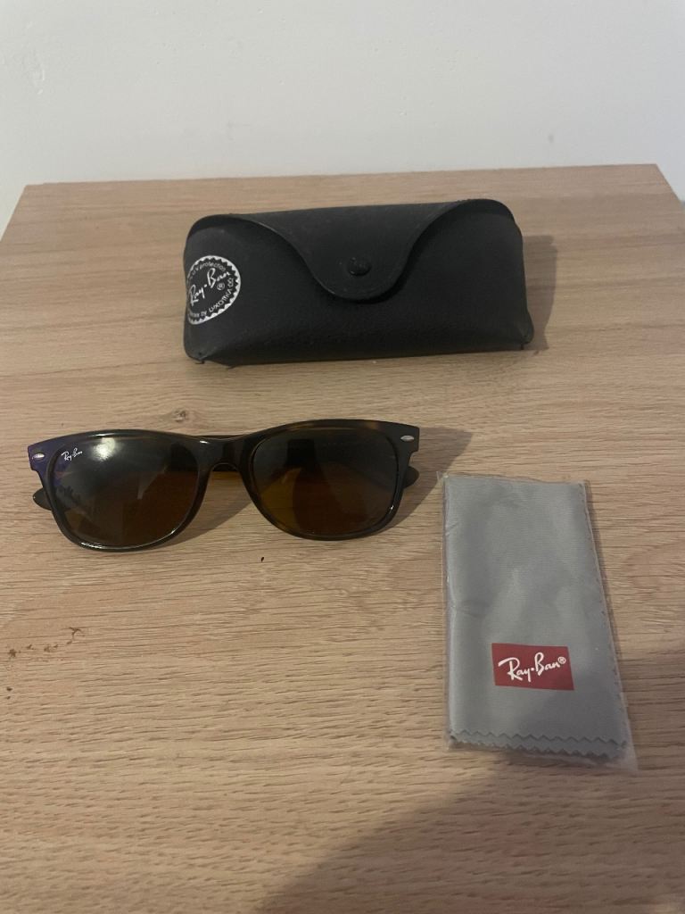 Ray-Ban New Wayfarer Sunglasses - Brown Tortoiseshell