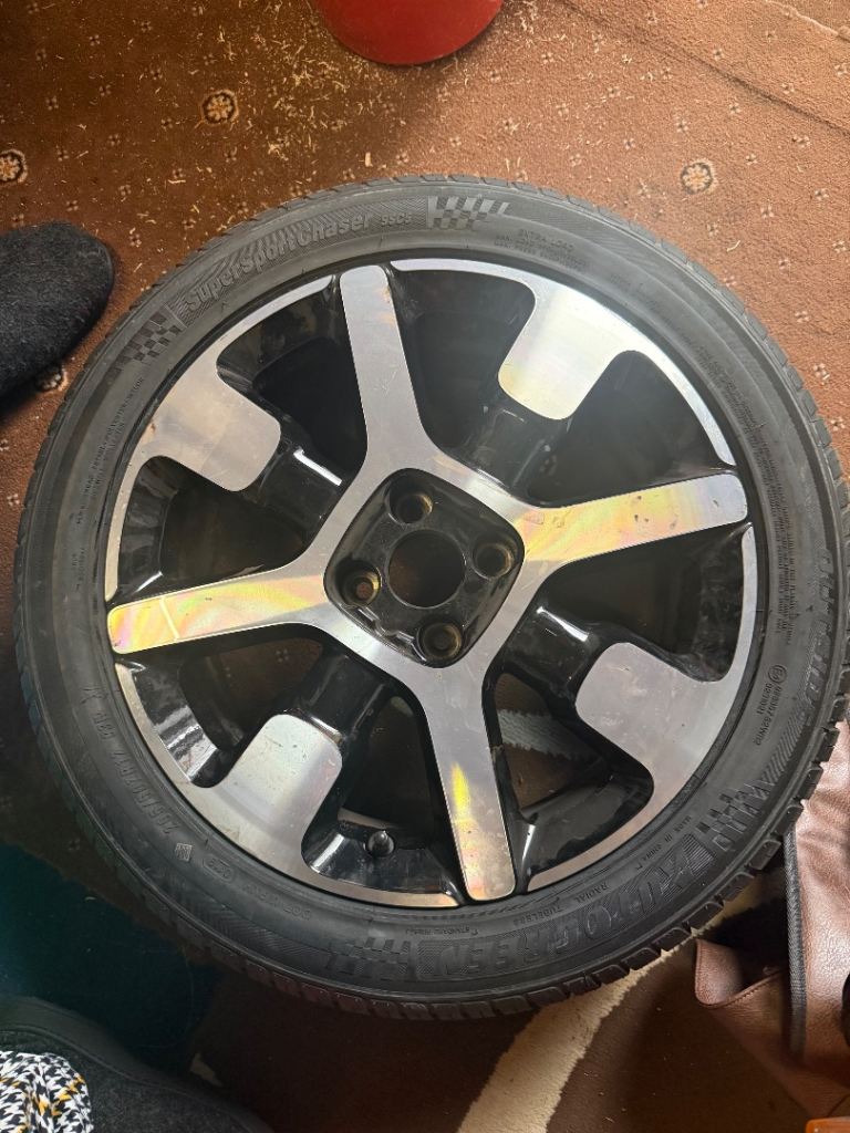 CITROEN 2017 C4 CACTUS FLAIR BLUEHDI ALLOY WHEEL&TYRE SINGLE 205/50 17 inch 93W