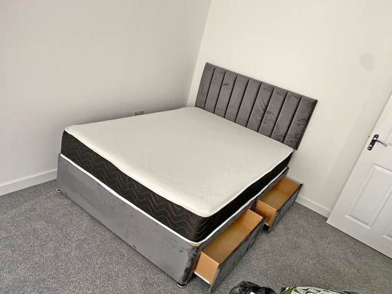 Divan Double (Single + King Size) Bed+Mattress CLEARANCE SALE ON BRAND NEW BEDS WITH MATTRESSES