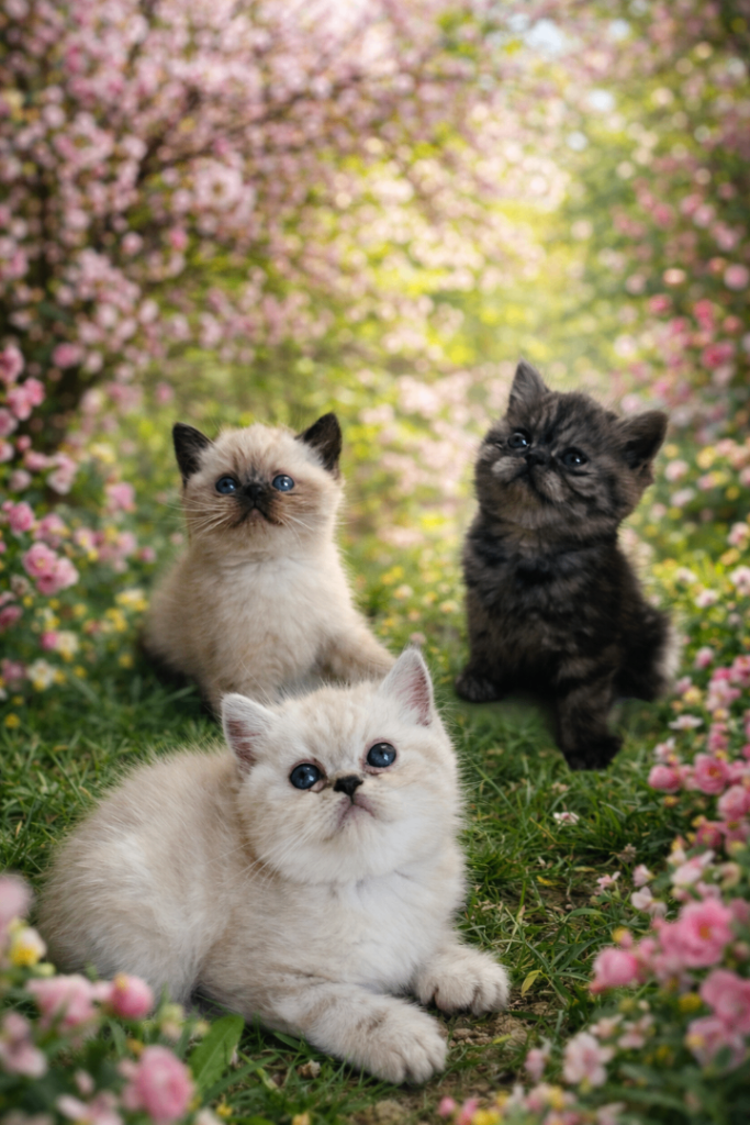Exotic kittens 