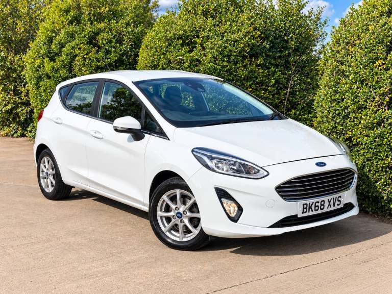 2018 68 FORD FIESTA 1.1 TI-VCT ZETEC 5 DOOR HATCHBACK PETROL MANUAL WHITE EURO 6