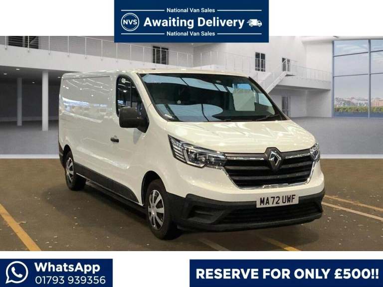 2022 Renault Trafic 2.0 dCi Blue LL30 Business L2 H1 Euro 6 (s/s) 5dr PANEL VAN Diesel Manual